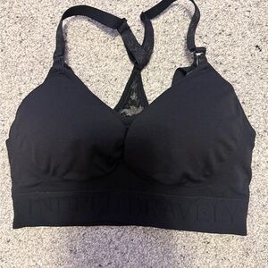 Kindred Bravely Black Women's Maternity & Nursing Bra